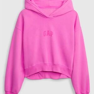 GAP Vibrant Pink Pullover Hoodie